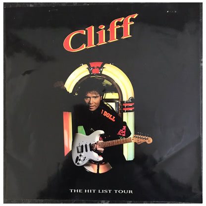 Cliff Richard - The Hit List Tour 1995 New Zealand & Australia Original Concert Tour Program With Concert Ticket