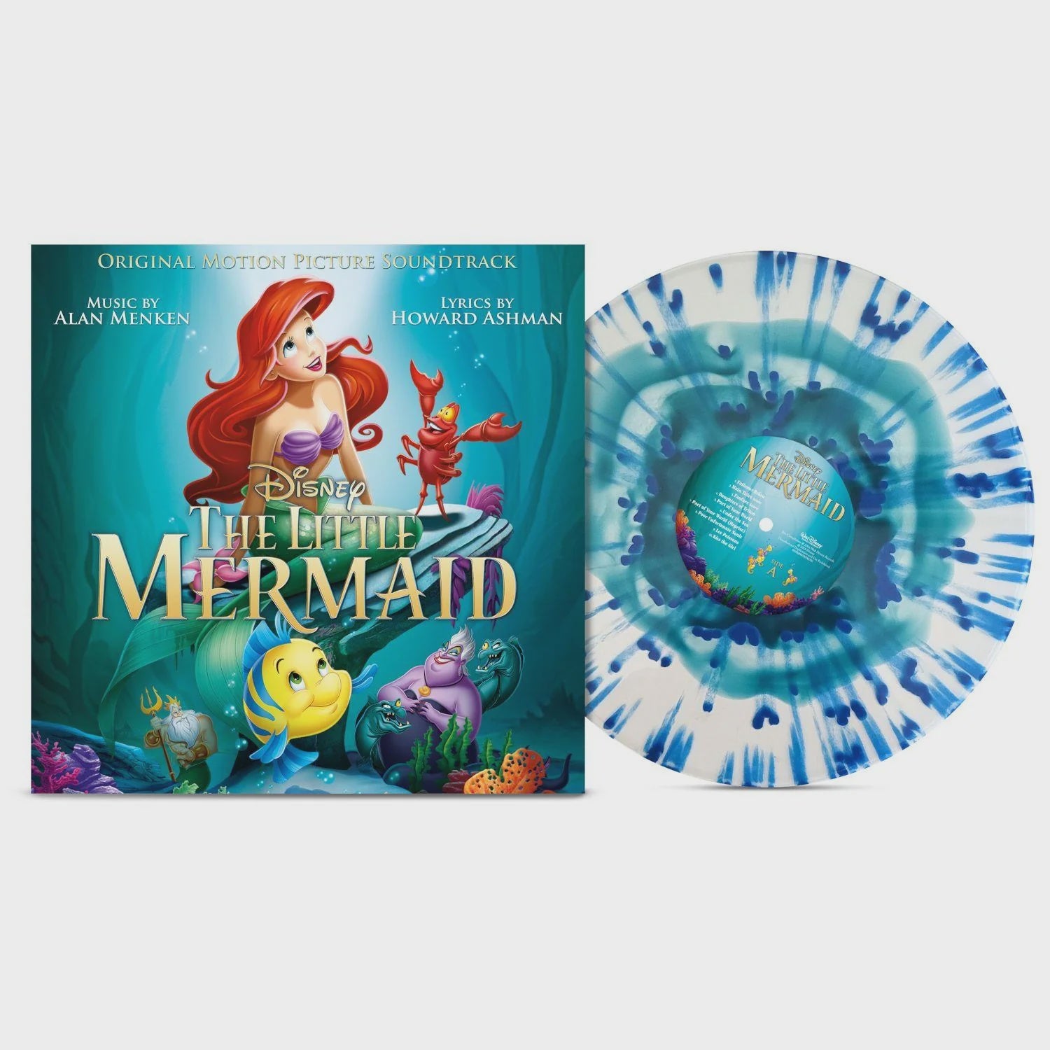 Soundtrack - Little Mermaid 35th Anniversary Splatter Vinyl LP