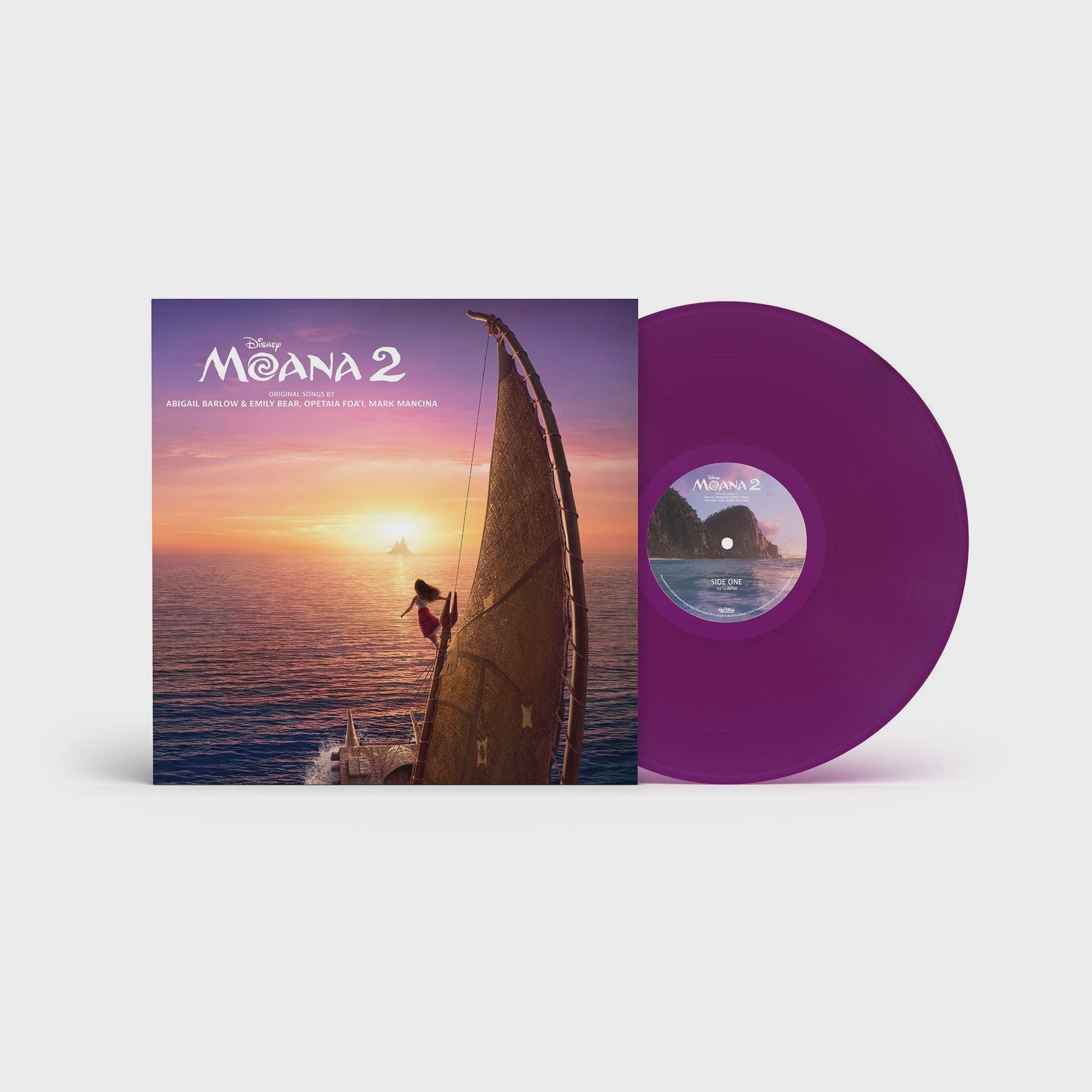 Soundtrack - Moana 2 Vibrant Violet Coloured Vinyl LP