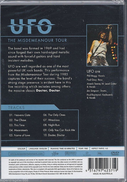 UFO – The Misdemeanour Tour DVD