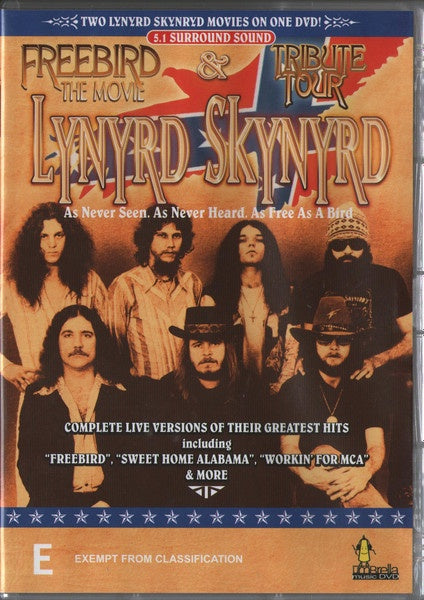 Lynyrd Skynyrd – Freebird - The Movie & Tribute Tour DVD