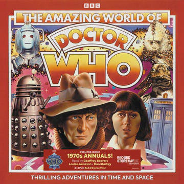 Doctor Who - The Amazing World Of Doctor Who RSD2023 Coloured Vinyl 2LP