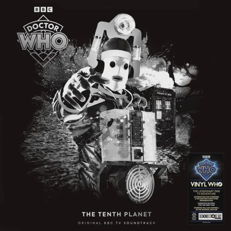 Doctor Who - 10th Planet RSD2025 White / Silver Coloured Vinyl 2LP