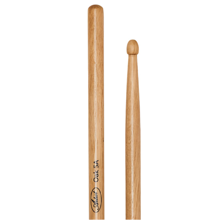 Drumsticks - Oak With Wooden Tips (Pair)