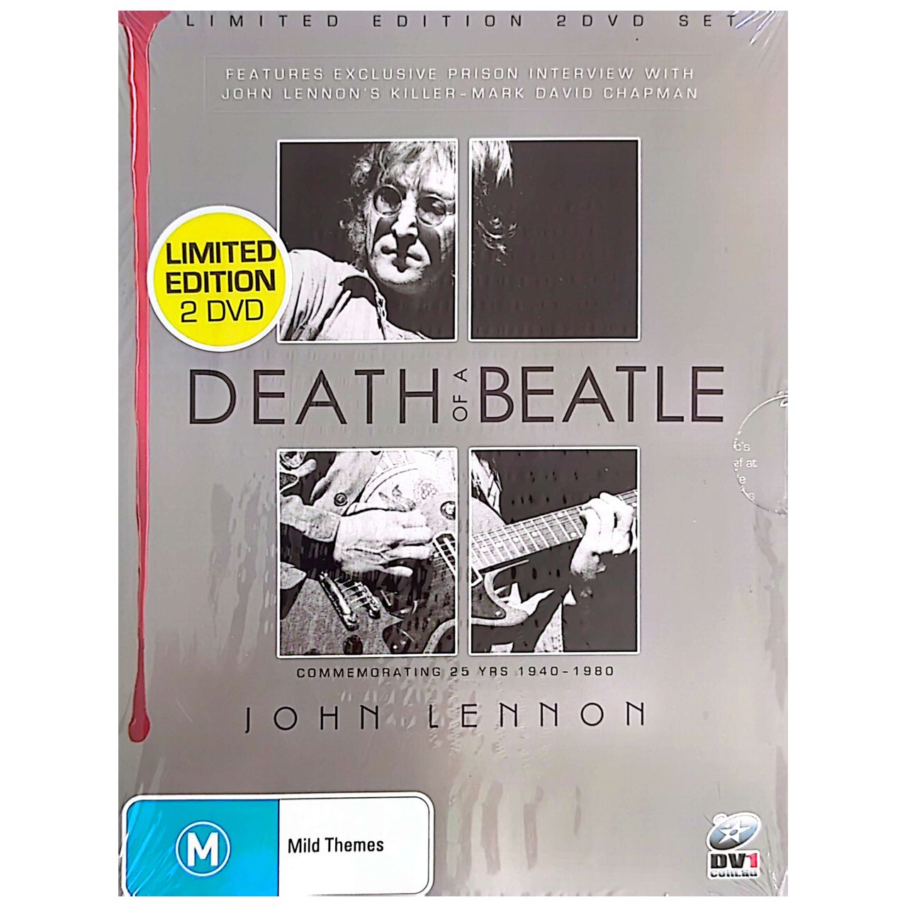 John Lennon - Death Of A Beatle Ltd Ed 2 DVD PAL Region 4