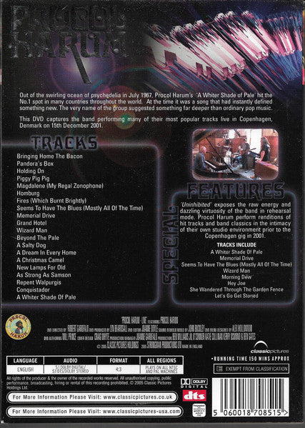 Procol Harum – Live DVD