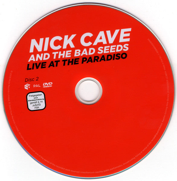 Nick Cave & The Bad Seeds - The Road To God Knows Where / Live At The Paradiso 2DVD