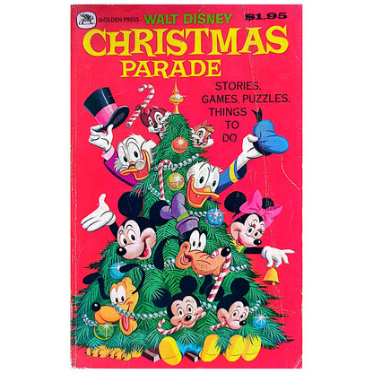 Disney - 1997 Golden Press Walt Disney Christmas Parade Book (Used)