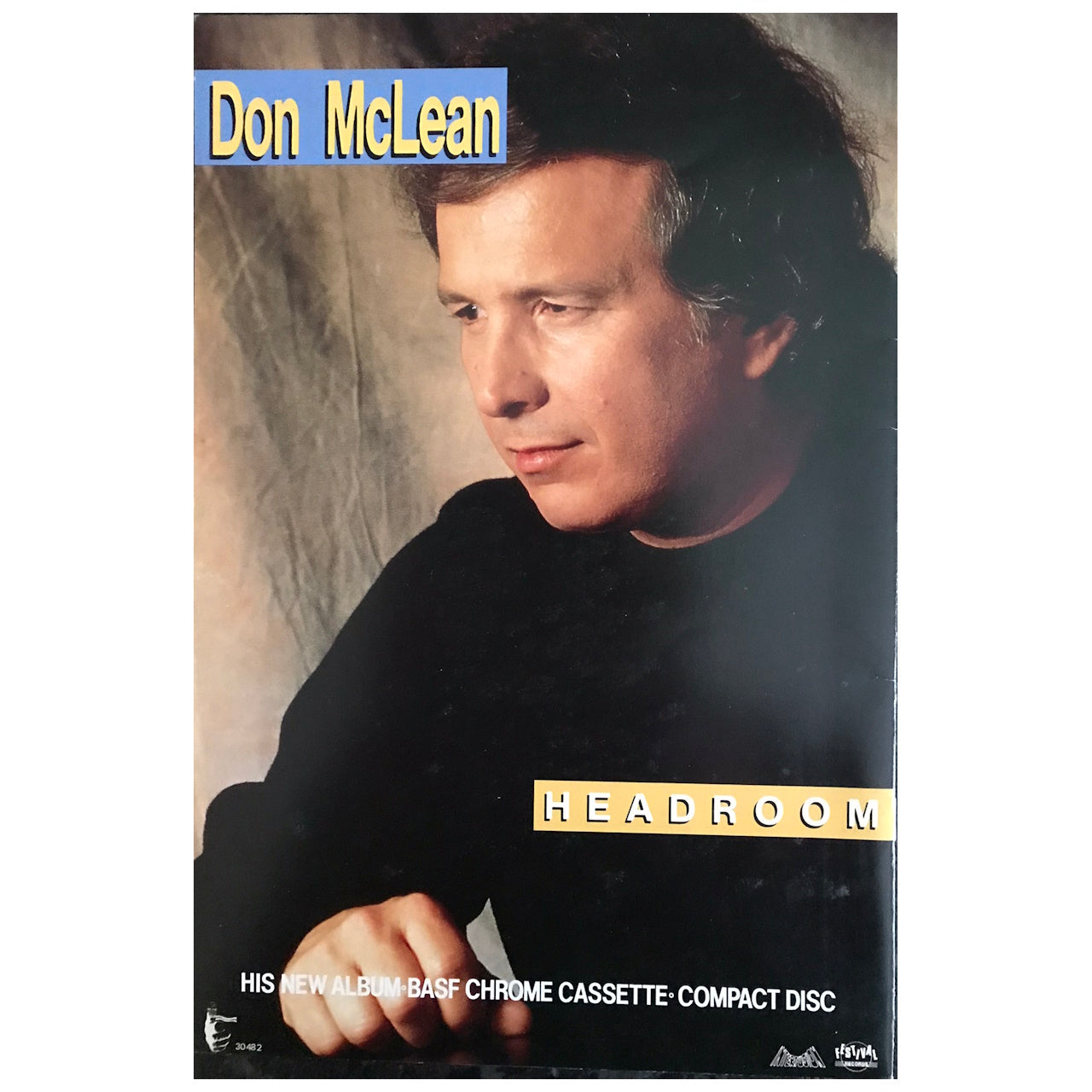 Don McLean - Circa 1990 Australia Original Concert Tour Program