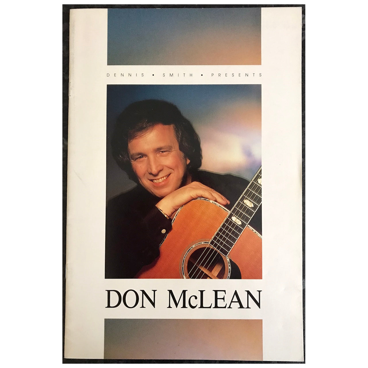 Don McLean - Circa 1990 Australia Original Concert Tour Program