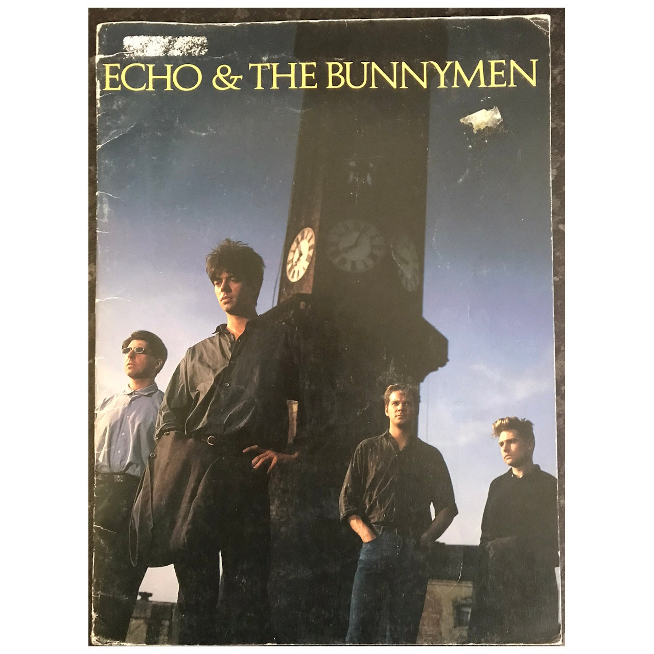 Echo & The Bunnymen - 1985 UK Original Concert Tour Program