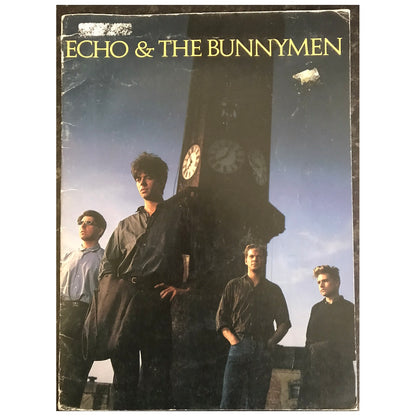 Echo & The Bunnymen - 1985 UK Original Concert Tour Program