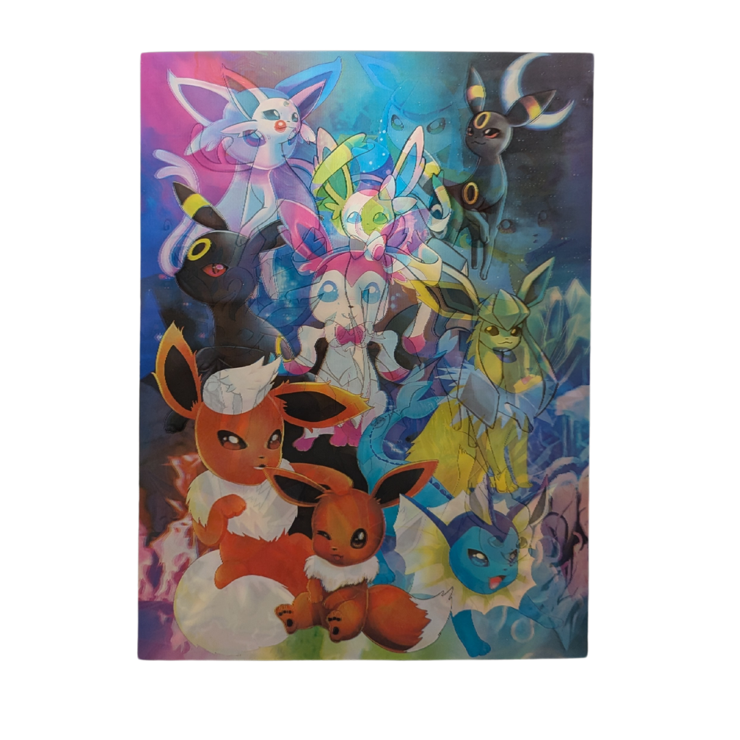 Pokemon - Eevee Evolutions 3D Lenticular Poster