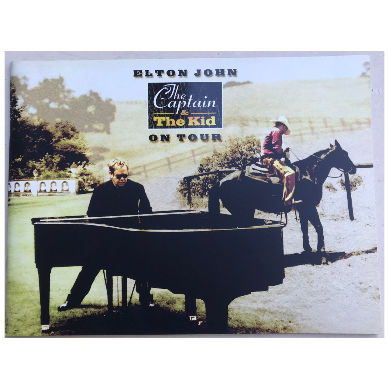 Elton John - The Captain & The Kid 2006 - 2008 Original Concert Tour Program