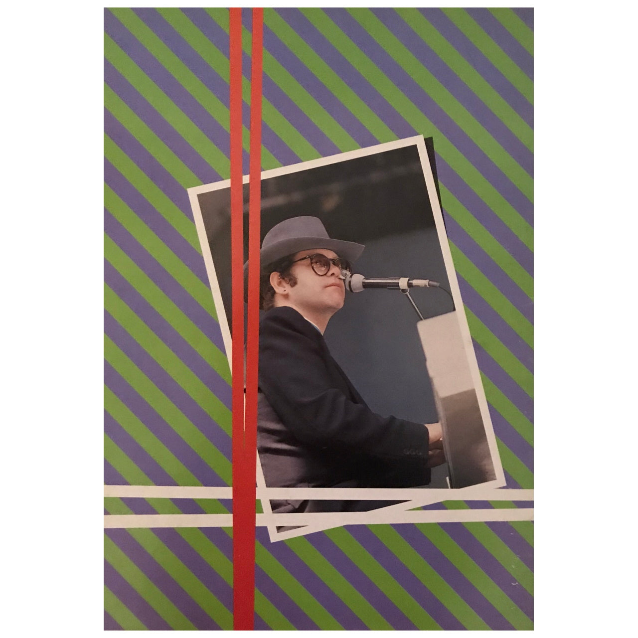 Elton John - Xmas At The Odeon! 1982 UK Original Concert Tour Program With Ticket