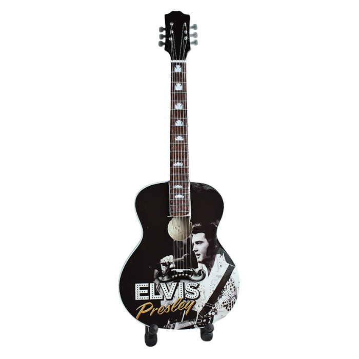 Elvis Presley - White Suit Tribute Miniature Guitar
