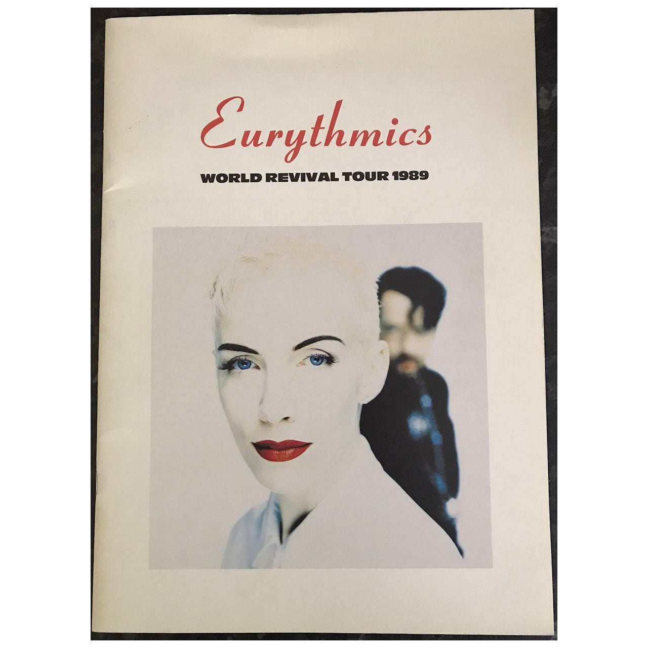 Eurythmics - World Revival Tour 1989 Original Concert Tour Program