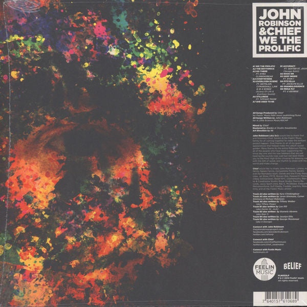 John Robinson & Chief - We The Prolific Vinyl LP