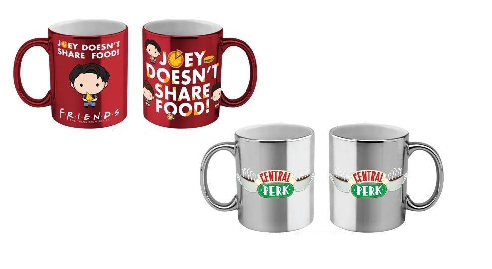 Friends - Set Of 2 Metallic Mugs