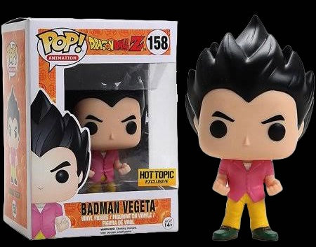 Dragon Ball Z - Badman Vegeta Hot Topic Exclusive Collectable Pop! Vinyl