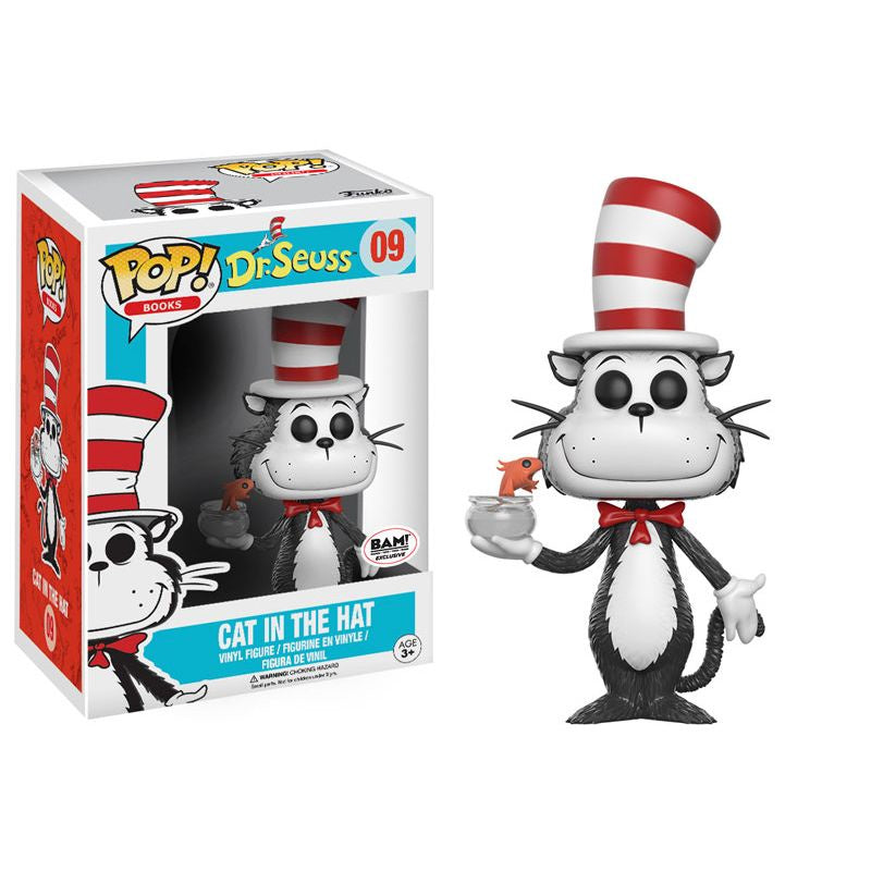 Dr Seuss - Cat In The Hat With Fishbowl Collectable Pop! Vinyl