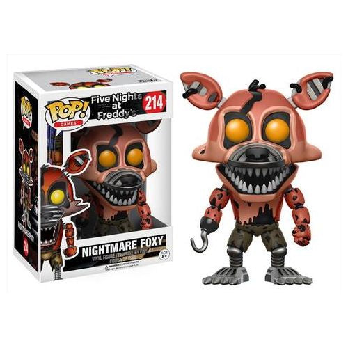 Five Nights at Freddy's - Nightmare Foxy Collectable Pop! Vinyl #214