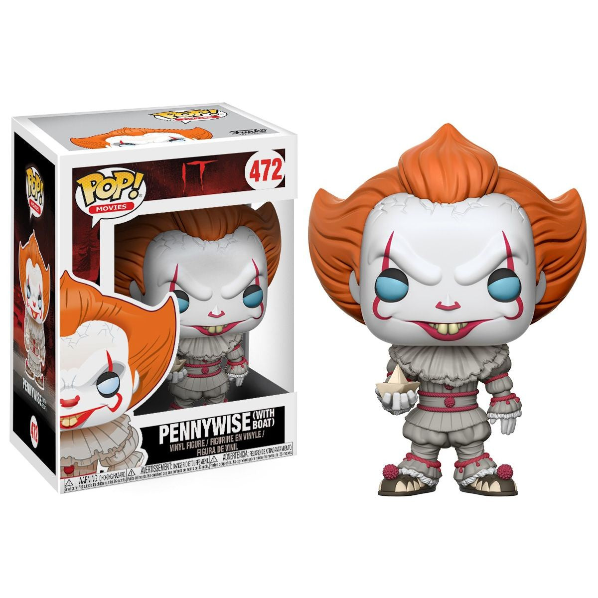 It (2017) - Pennywise With Boat Pop! Vinyl #472