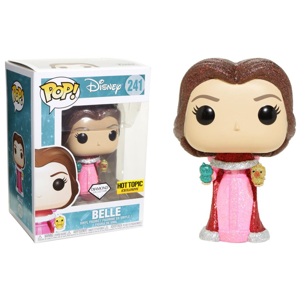 Beauty & the Beast - Belle With Birds Diamond Glitter Collectable Pop! Vinyl #241