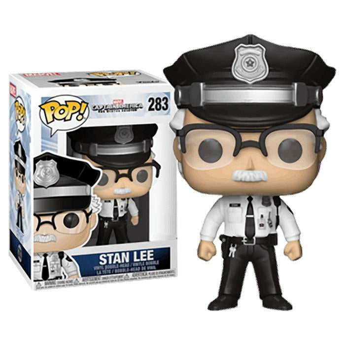 Captain America: Winter Soldier - Stan Lee Cameo Smithsonian Guard Collectable Pop! Vinyl #283