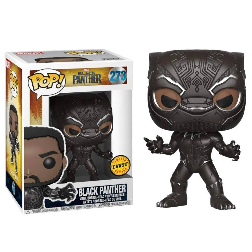 Black Panther (2018) - Black Panther Masked Chase Collectable  Pop! Vinyl #273