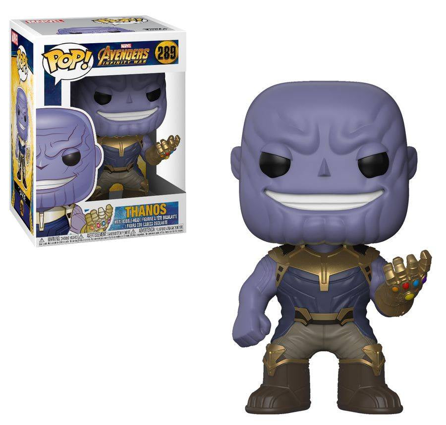 Avengers 3: Infinity War - Thanos Collectable Pop! Vinyl #289