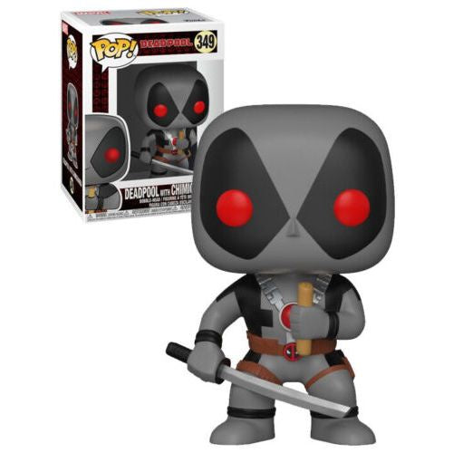 Deadpool - Grey X-Force Deadpool With Chimichanga Collectable Pop! Vinyl #349
