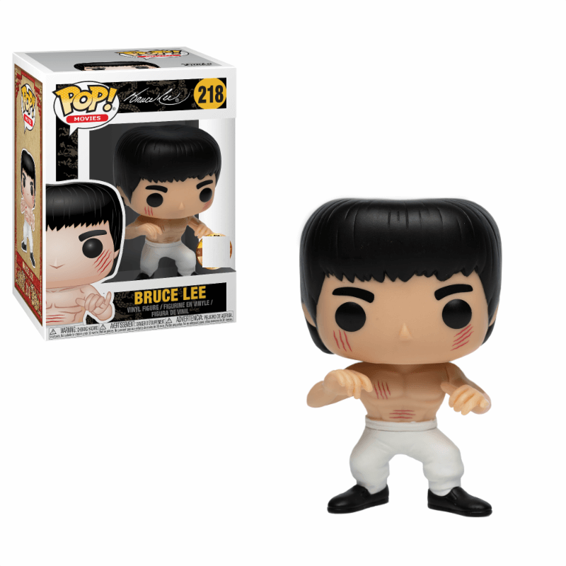 Bruce Lee - Bruce Lee (White Pants) Collectable Pop! Vinyl #218