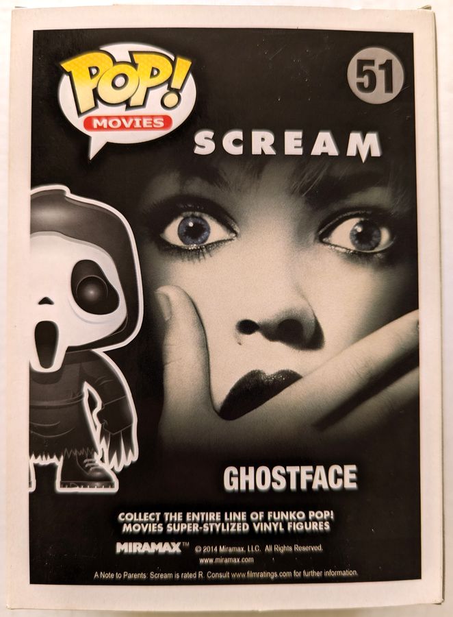 Scream - Ghostface (One Word 2014 OG Release Collectable Pop! Vinyl #51
