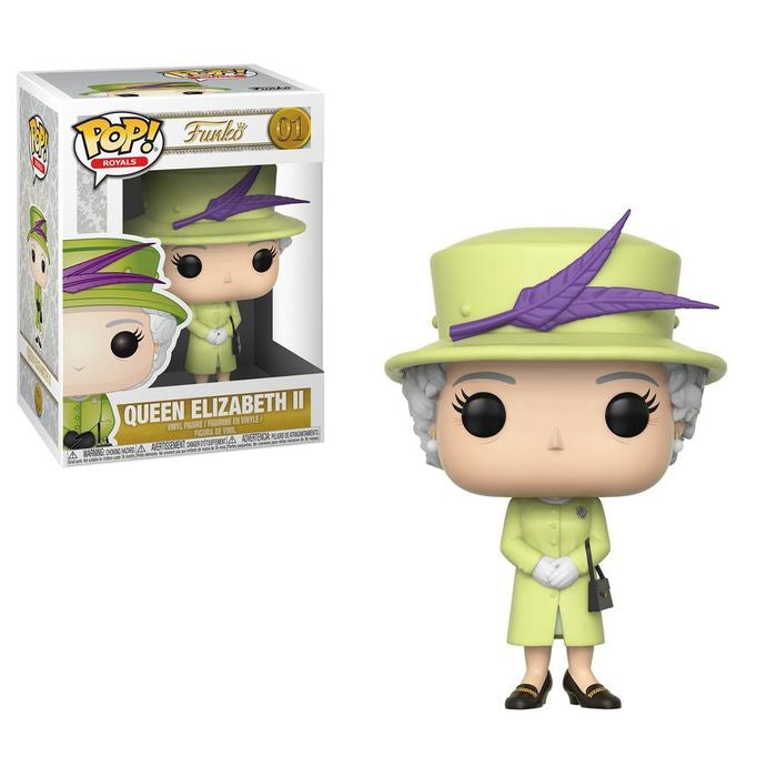 Royal Family - Queen Elizabeth II Green Dress Pop! Vinyl #01