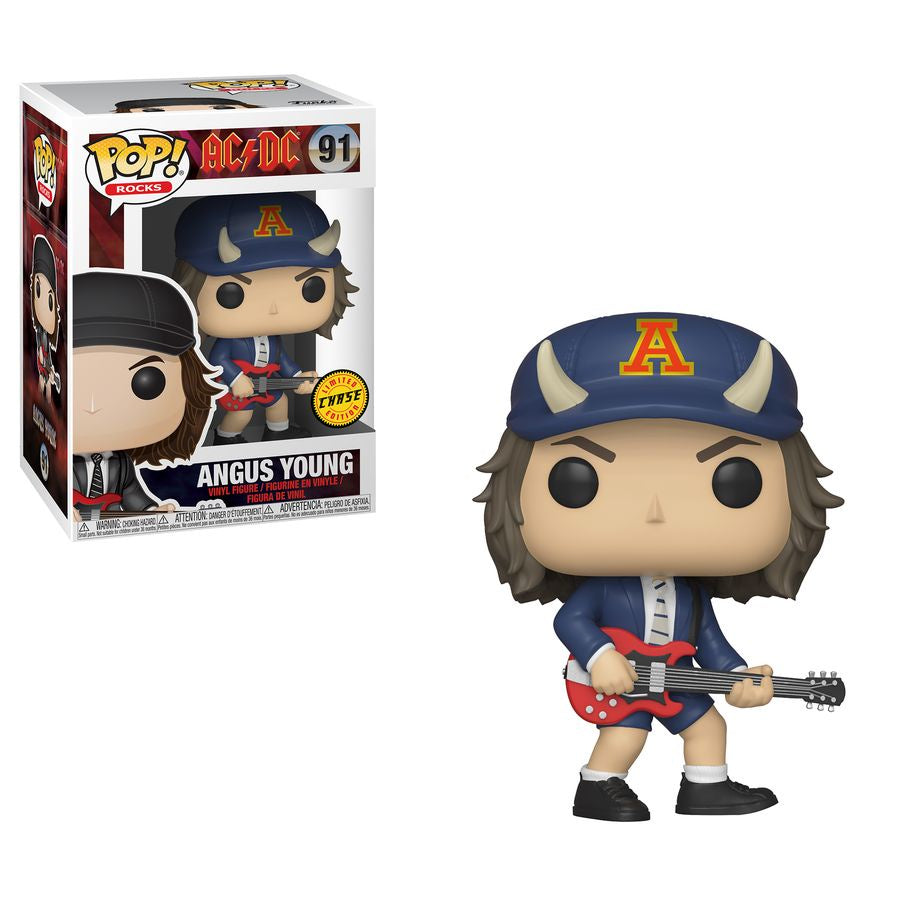 AC/DC - Angus Young Blue Jacket Chase Collectable Pop! Vinyl #91
