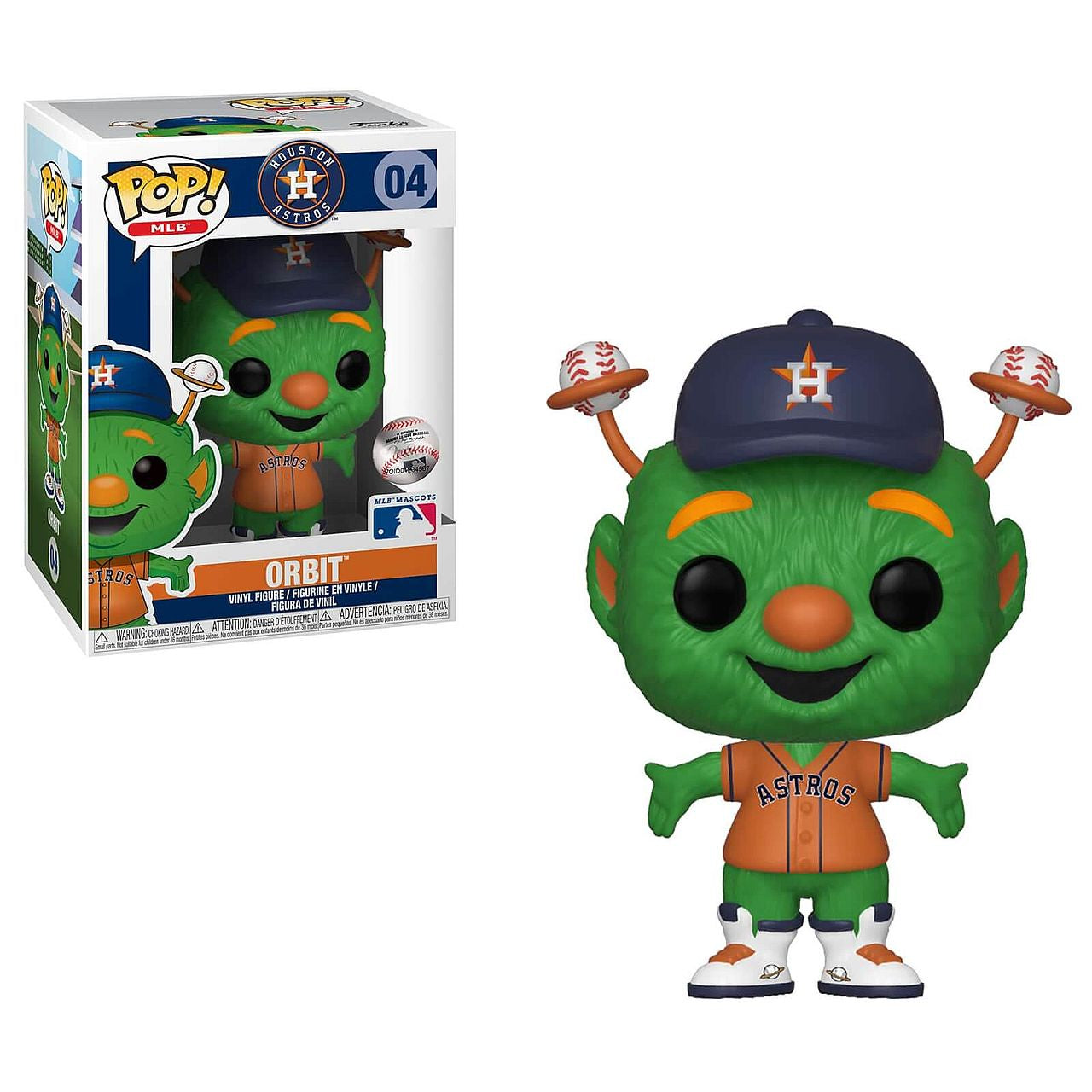 Orbit - Major League Baseball Houston Astros Mascot Collectable Pop! Vinyl #04