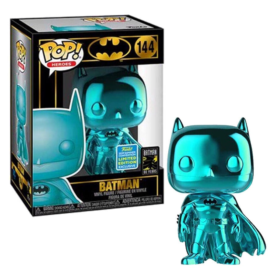 Batman - Heroes 80 Years Blue Metallic Batman Collectable Pop! Vinyl #144