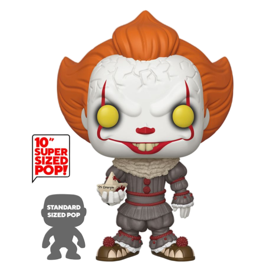 It: Chapter 2 - 10 Inch Pennywise with Boat Pop! Vinyl