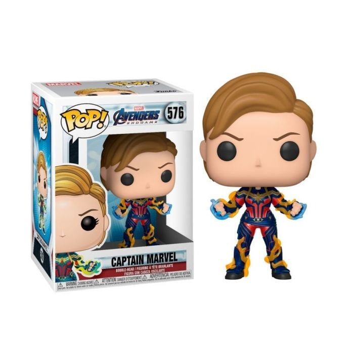 Avengers 4: Endgame - Captain Marvel (Short Hair) Collectable Pop! Vinyl