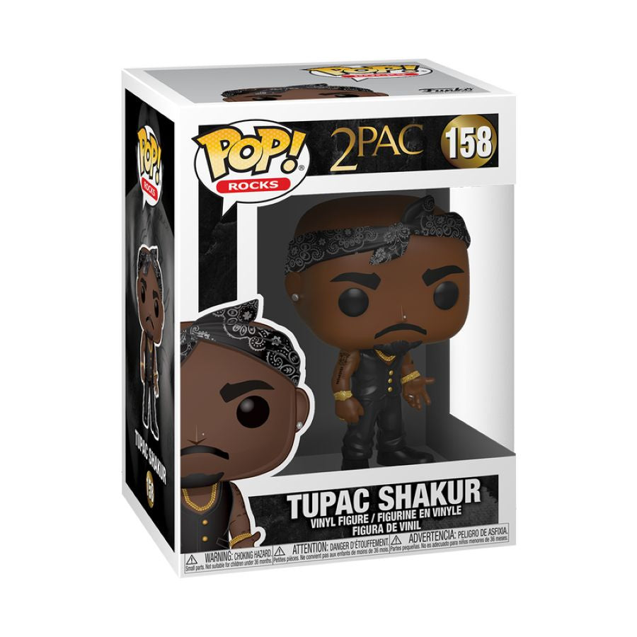2PAC - Tupac Shakur (Black Vest) Pop! Vinyl #158