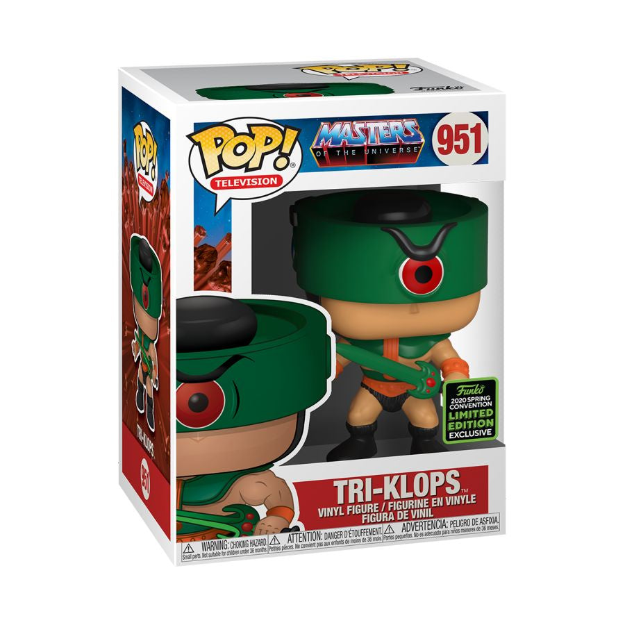 Masters of the Universe - Tri-Klops ECCC 2020 Exclusive Pop! Vinyl  #951