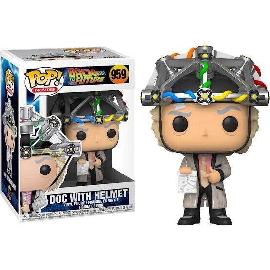 Back To the Future - Doc Emmett Brown With Helmet Collectable op! Vinyl #959