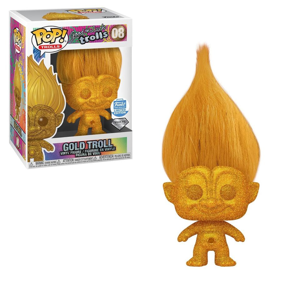 Trolls - Gold Troll Limited Edition Collectable Pop! Vinyl