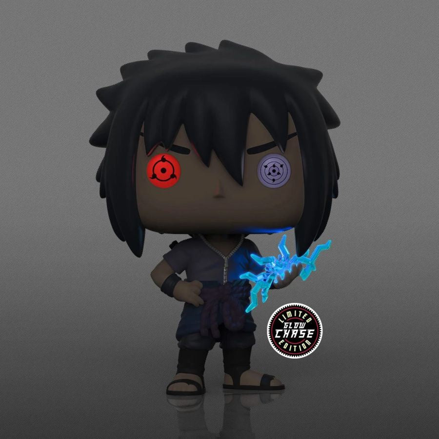 Naruto: Shippuden - Sasuke Rinnegan US Exclusive Glow Chase Collectable Pop! Vinyl