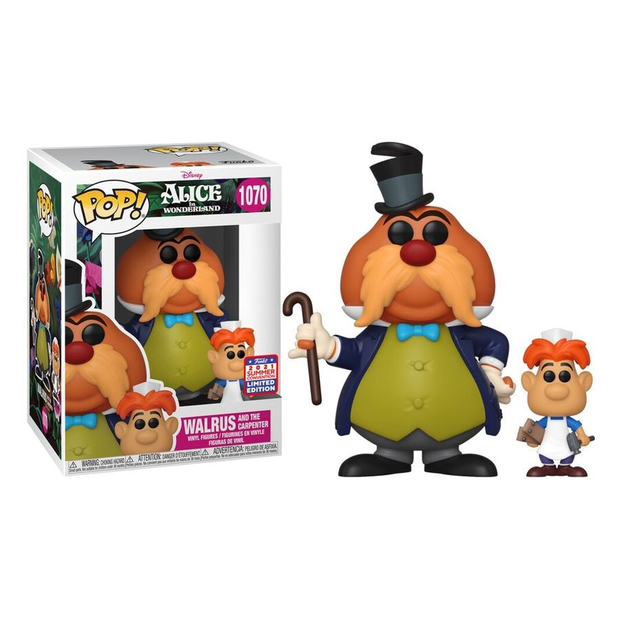 Alice In Wonderland - Walrus & Carpenter SDCC 2021 Collectable Pop! Vinyl #1070