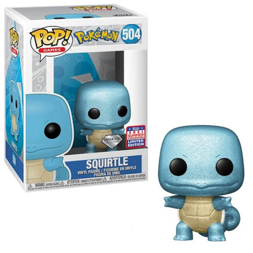 Pokemon - Squirtle Glitter Collectable Pop! Vinyl