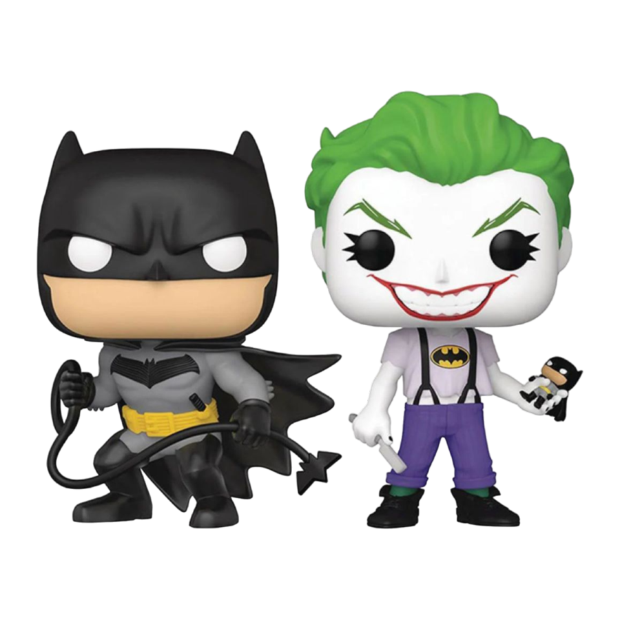 Batman (comics) - White Knight Batman & White Knight The Joker US Exclusive Pop! Vinyl 2-Pack