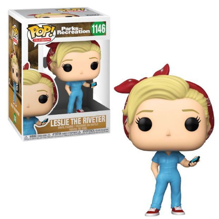 Parks & Recreation - Leslie The Riveter Pop! Vinyl