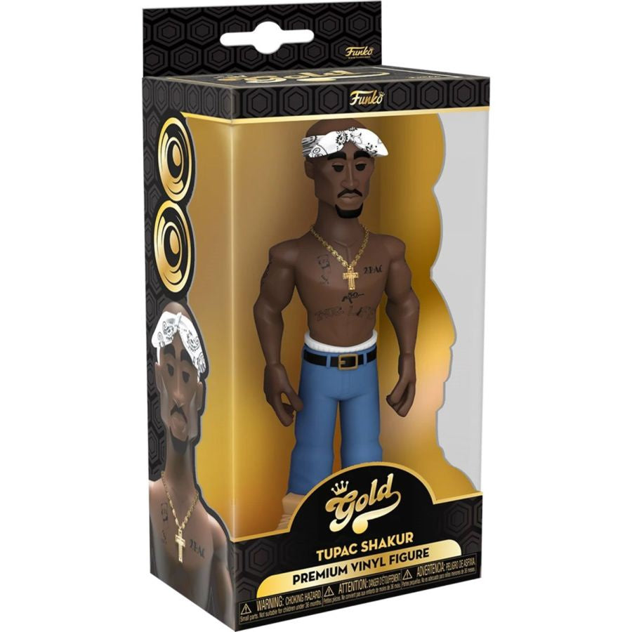 2PAC - Tupac 5 Inch Vinyl Gold Pop! Vinyl